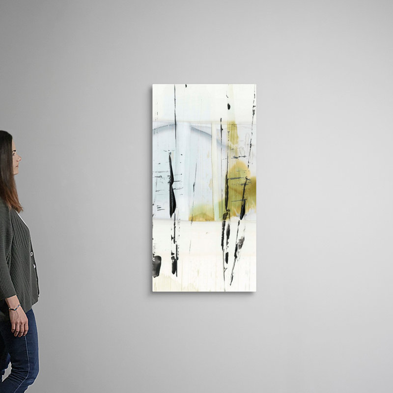 Art mural sur toile Bamboo Marsh I, Toile tendue, H 48 po x l 24 po x P 1,25 po