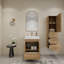 Ensemble de meuble-lavabo simple 24 po 24 po-70381358