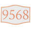 Plaque d’adresse murale sur 1 ligne serif-55325705-55325704