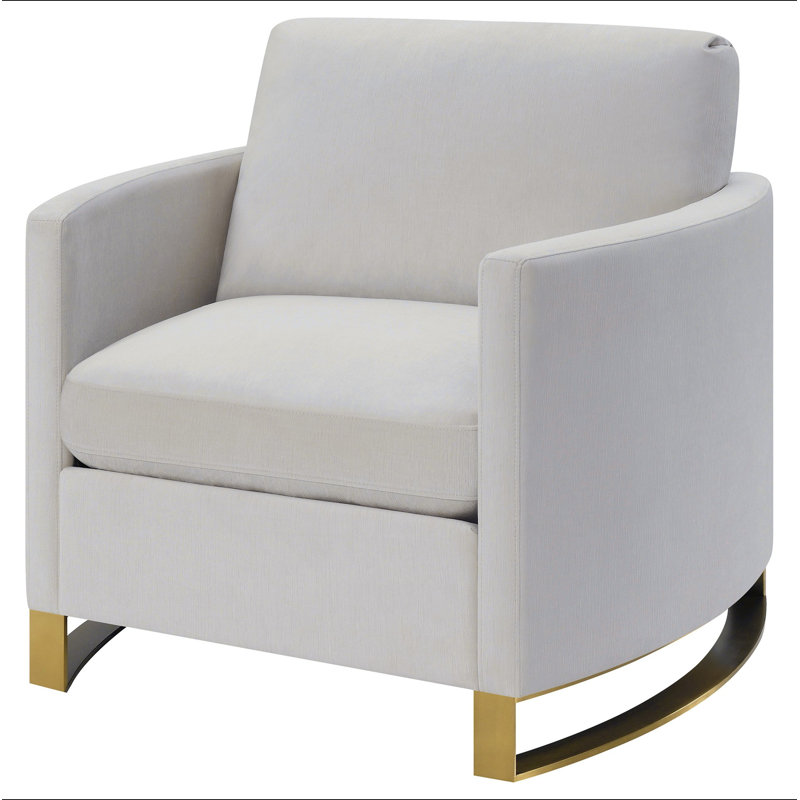 Fauteuil Rufo, Beige Fabric