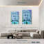 Bouddha turquoise 3 pièces-42366233