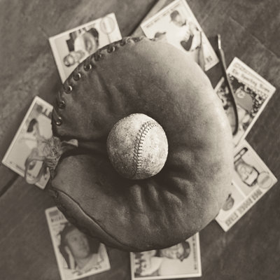 Baseball Nostalgia III - Wrapped Canvas Print