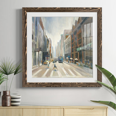 " City View " Painting Print