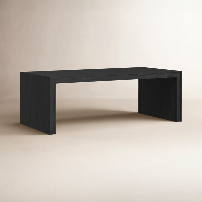 Southampton Sled Leg Coffee Table, Black