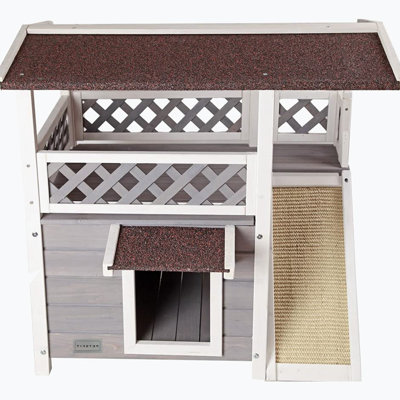 Solid Wood Elevated Pet Bed