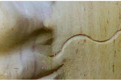 Décoration murale masque en bois