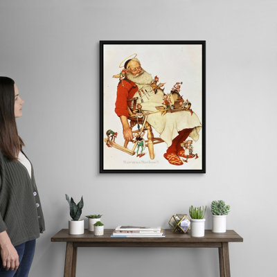 Art mural sur toile Norman Rockwell