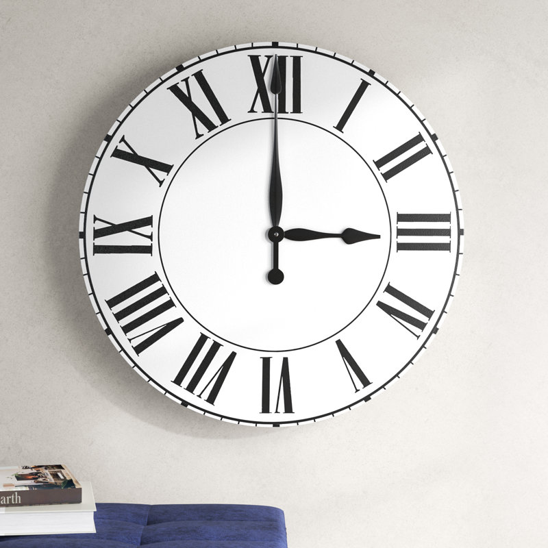 Très grande horloge murale Avalynn, Petit