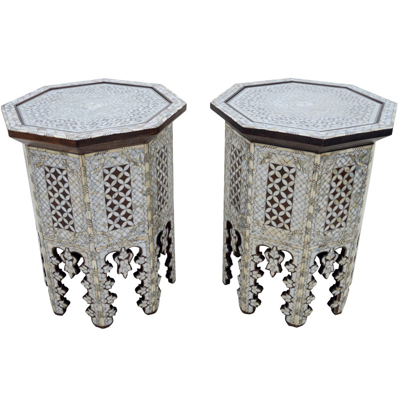 Moorish End Table Set