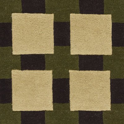 Bauhaus Hand-Tufted Geometric Rug