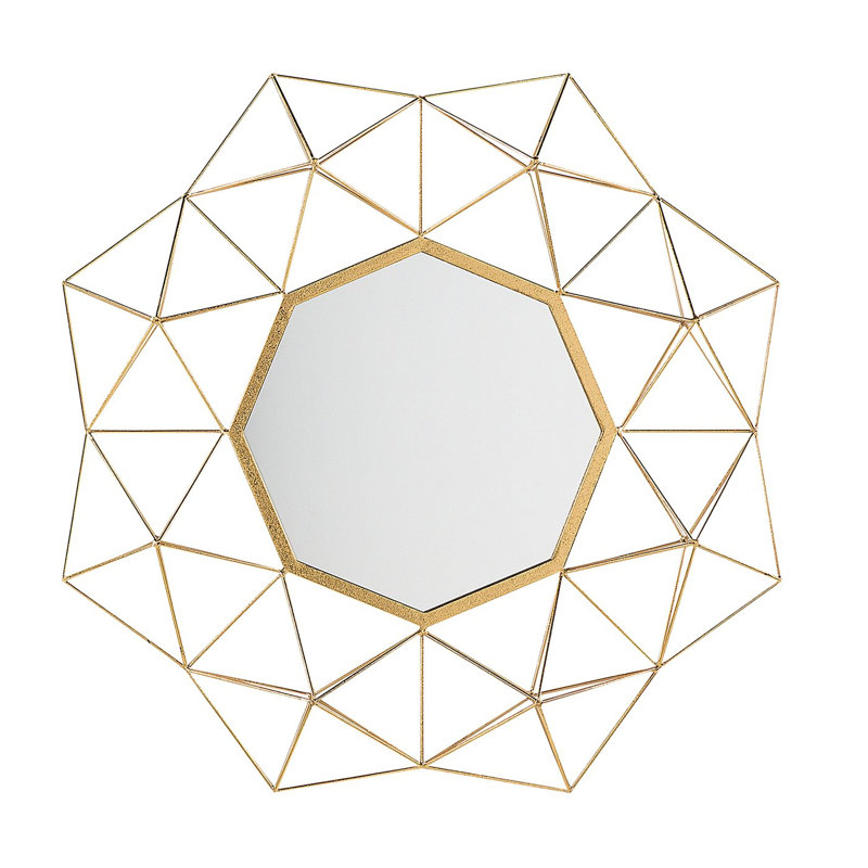 Alma Metal Flat Wall Mirror