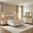 La Terrazza Nightstand, Large - Creamy Pearl