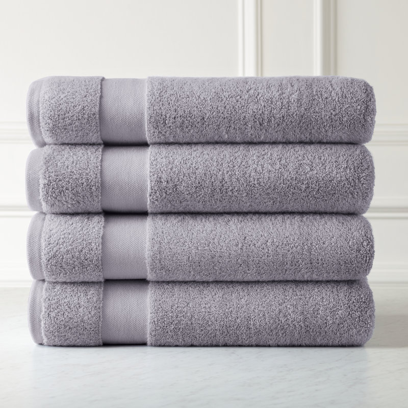 Ensemble de serviettes de bain 4 pièces 100% coton de qualité supérieure Southshore Fine Linens 500 GSM Towel Collection