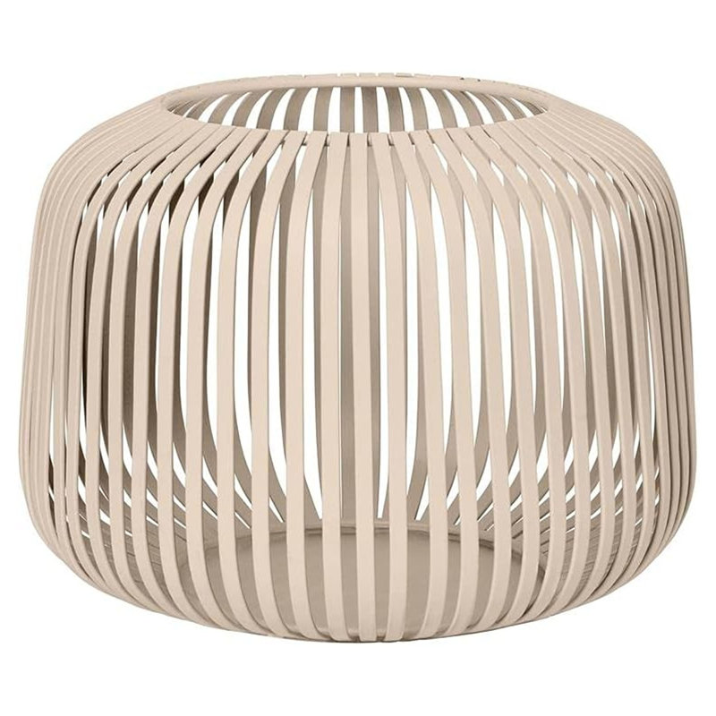 Lito Other Corner Lantern, Light Brown, 10 cm H x 14 cm W x 14 cm D