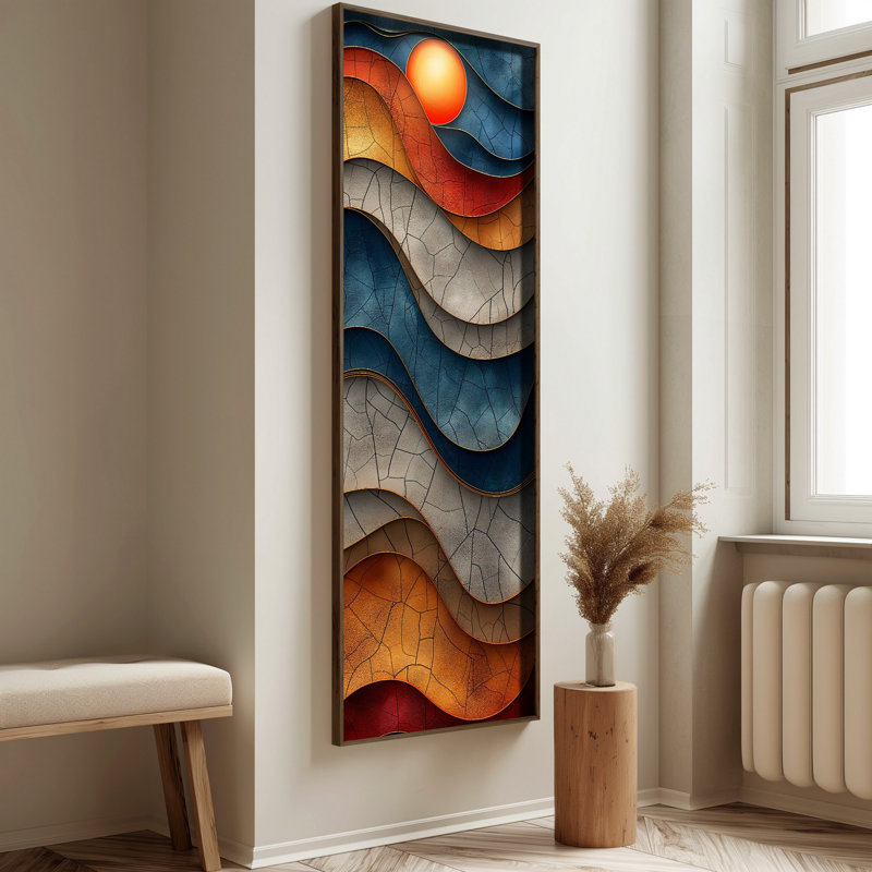Elegant Decorative Framed MDF Painting, 15.8 x 47.2 inches | 100% UV Printed on 3 mm MDF with Durable 100% Pine Wood Frame (Thickness: 0.14 inches) | Perfect Wall Art for Living Room, Bedroom & Office Décor