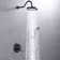 Retro Complete Shower System With Rough-In Valve With 9 Inches Rain Shower Head