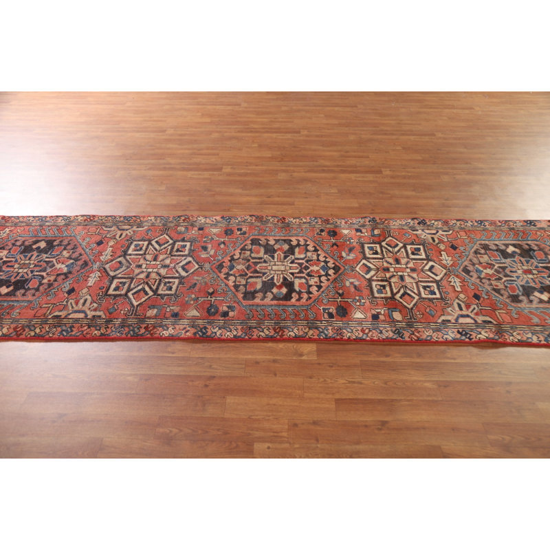 Tapis de couloir fait à la main 3 x 11