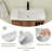 28'' Wall-Mounted Floating Bathroom Vanity with Ceramic Top and Soft-Close Door