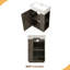 Meuble-lavabo 21,6 po avec lavabo en céramique