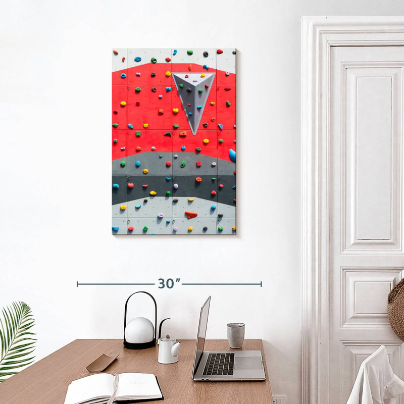 Sireci Indoor Climbing, 30" H x 20" W