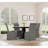 Allende Black Round Dining Table