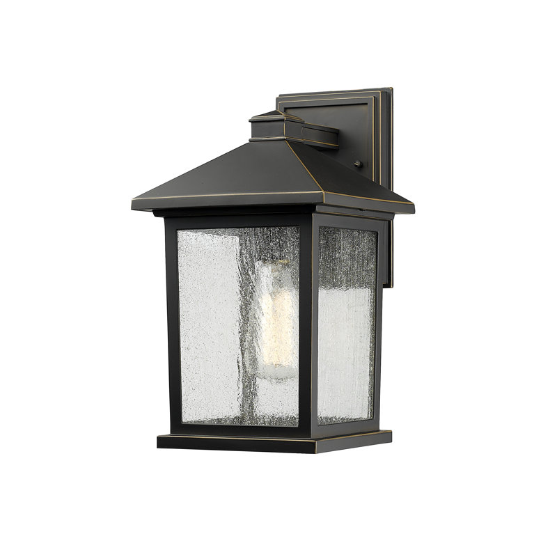 Lovette Aluminium Wall Light, 14" H x 8" W x 9.13" D