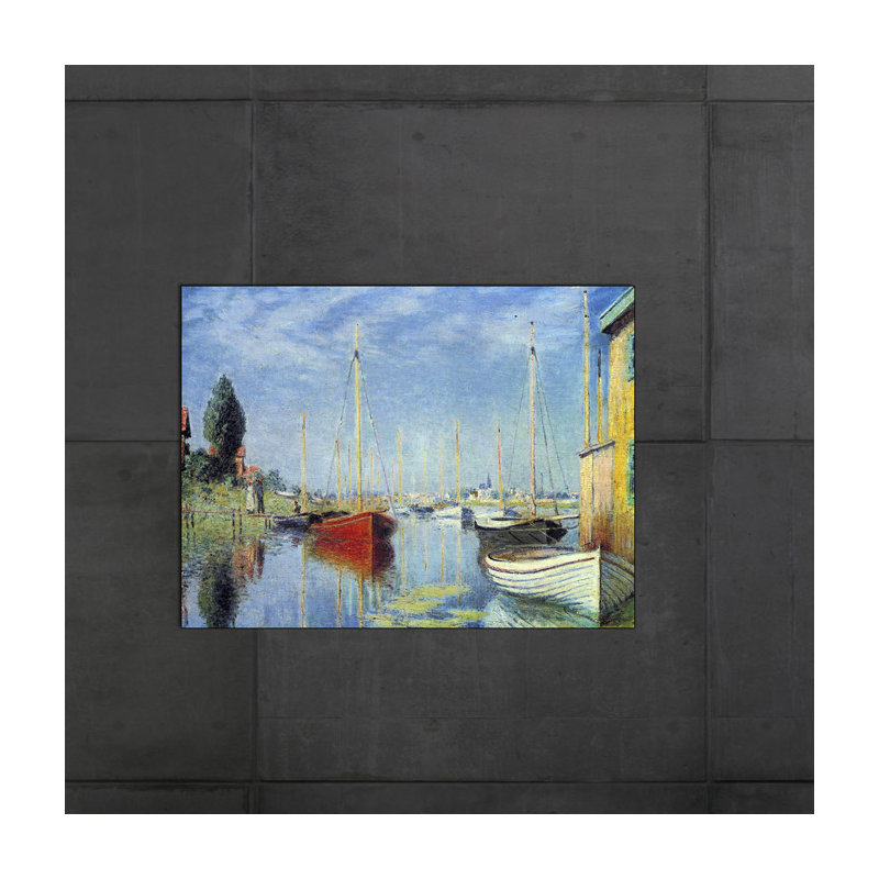 Claude Monet - Wrapped Canvas Painting, 90cm H x 120cm W x 1.8cm D