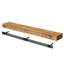 Tablette flottante Smooth Timber - Tablette murale et de manteau de cheminée polyvalente-112690578-112690579