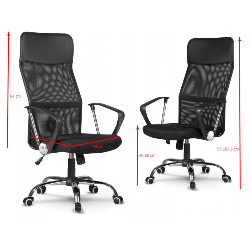 Shondrica Office Chair, Red