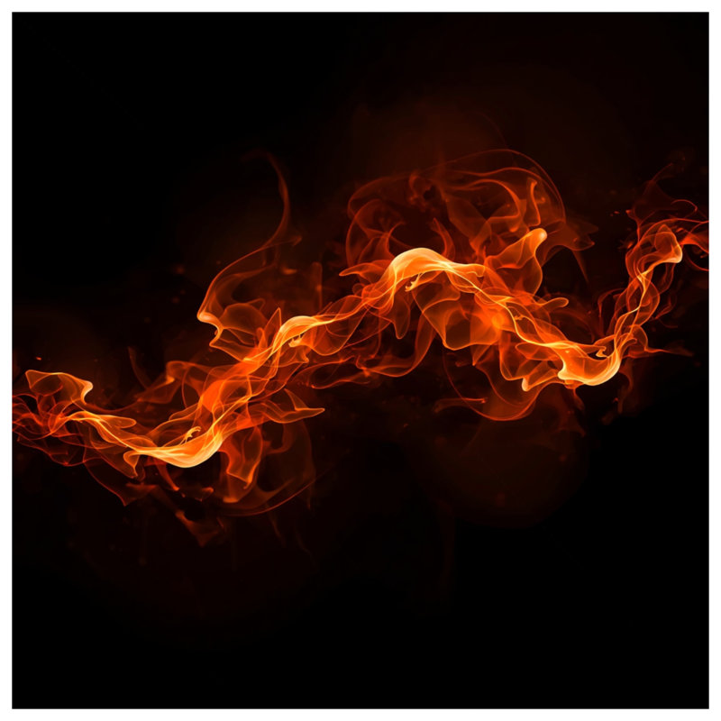 Housses de couette Fiery Flames, Queen
