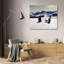 «Snow Fields» par Rockwell Kent - Art mural sur toile tendue avec châssis-1812339880