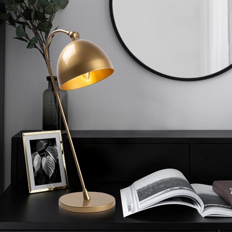 Pervis Desk Lamp, Gold