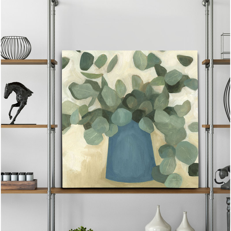 Nature morte VI - peinture, H 32 po x l 32 po x P 1,5 po, Toile tendue, Sans cadre
