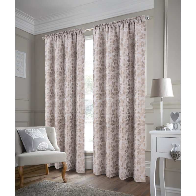 Rideau obscurcissant Jamie, Taupe