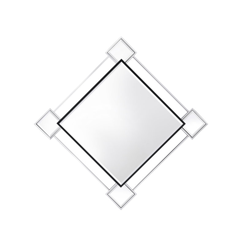 Hohenstein Metal Flat Wall Mirror