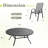 Boatwright With Stackable Textilene Chairs-1814096915