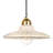 Elegant Stoneware Pleated Pendant Lamp
