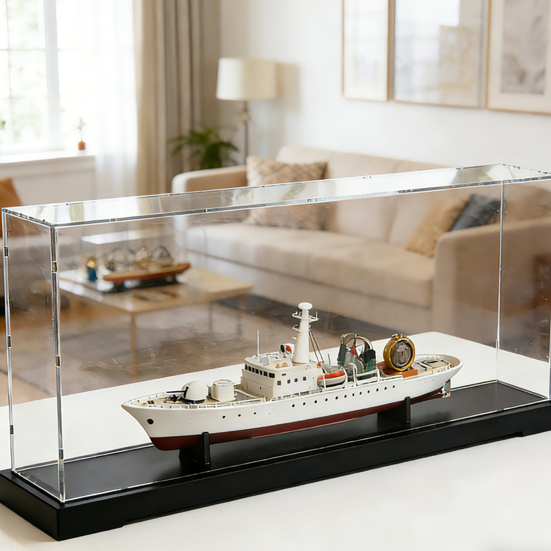 Vitrine en acrylique transparent - pour objets de collection et modèles