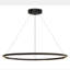 Lustre rond / ovale à DEL à intensité variable Lohnes