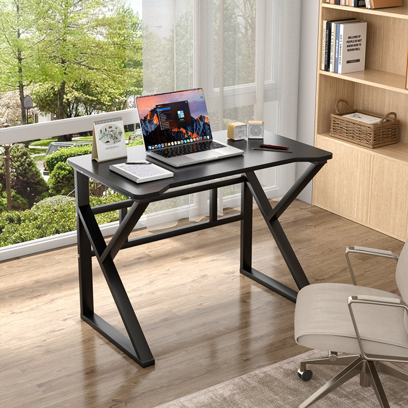 Steel Computer Desk, Black