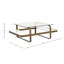Winnipeg Sled Coffee Table with Storage