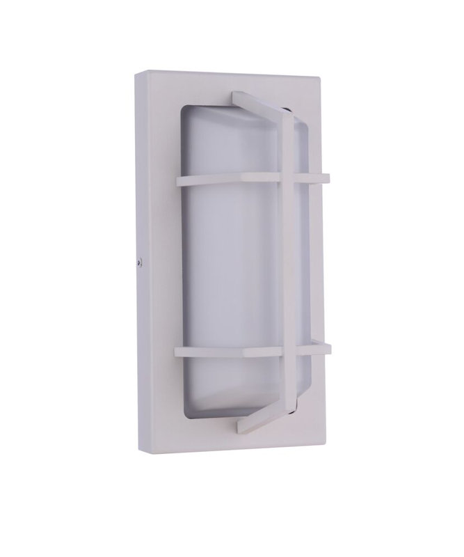 Cloison rectangulaire, Blanc, H 2,98 po x l 5 po x P 5 po