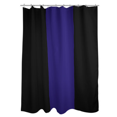 Striped Shower Curtain with Liner Included
