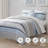 Dorian 8 Piece printed stripe comforter set with bed sheets-132194438