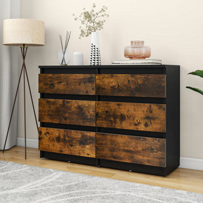 100cm W 6 - Drawer Chest of Drawers