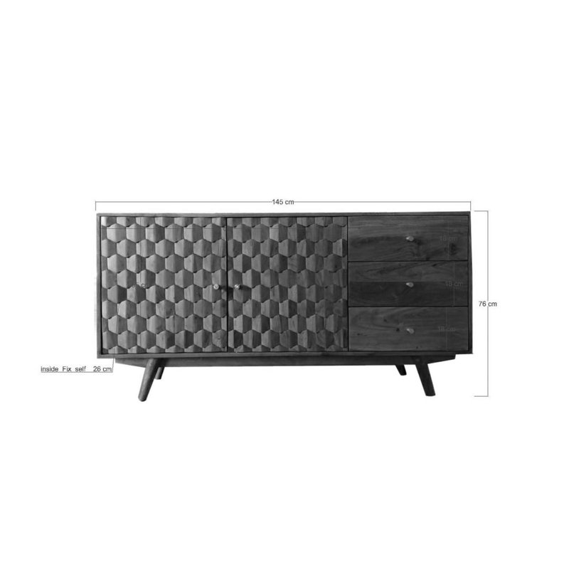 Mosayk 145cm Sideboard