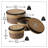 3 Piece Stackable Circular Basket Box Set