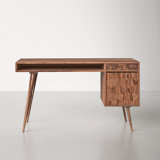 Alice 53.5" Solid Wood Rectangular Writing Desk