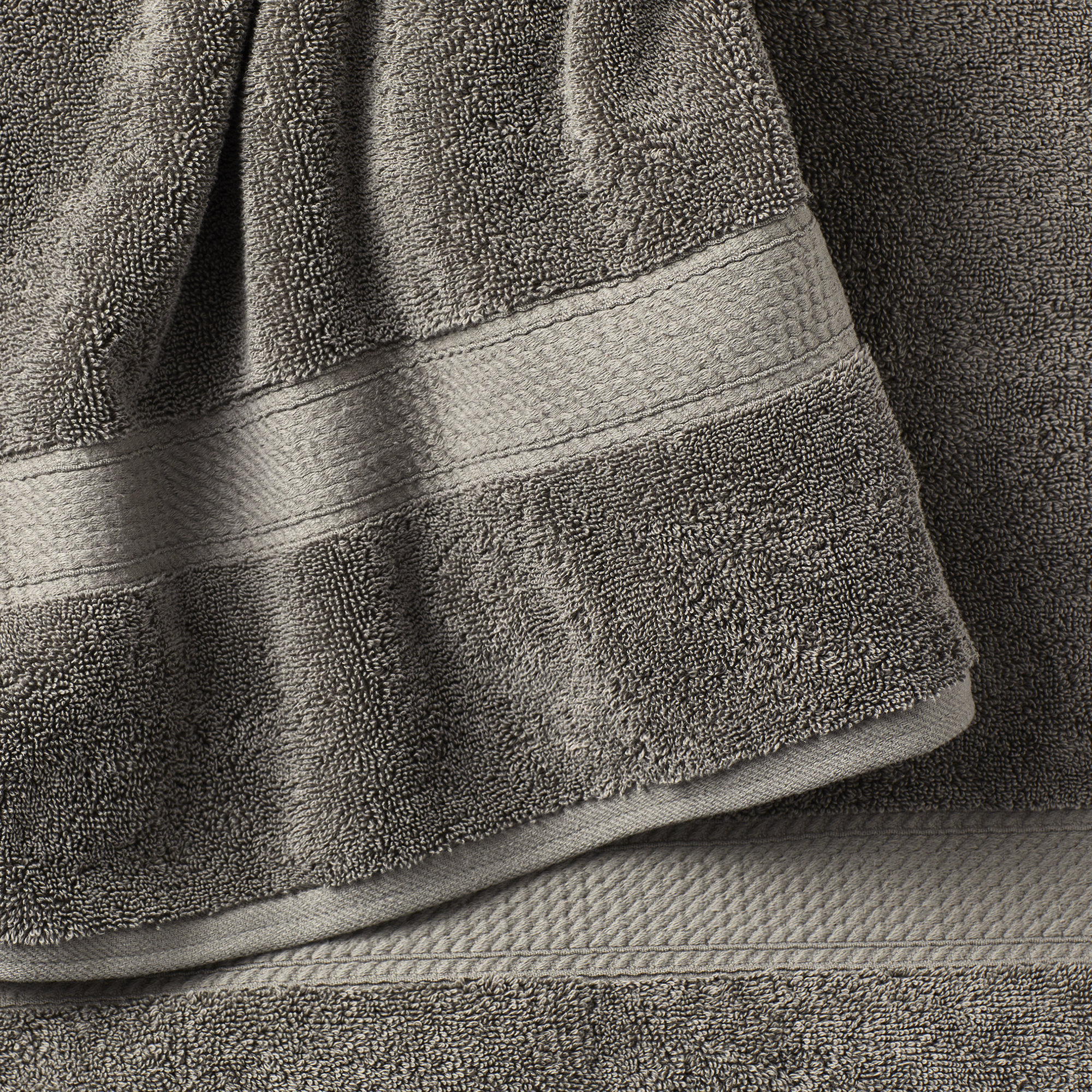 Payten Classic Certified Egyptian Cotton 6-piece Towel Set, Charcoal