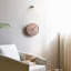 Eslabon Solid Wood Analog Wall Clock-49250284